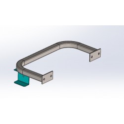 Pare cycle 30x30 avec support de feu